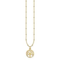 Thomas Sabo Collana KE1827-414-14-L45v 40-45cm con Ciondolo Tree of Love