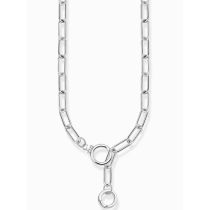 Thomas Sabo KE2192-051-14 catena a maglie da donna con due chiusure ad anello, regolabile