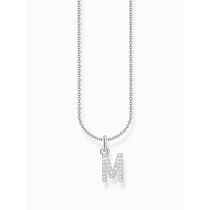 Thomas Sabo KE2252-051-14-L45V Collana in argento lettera M Ladies