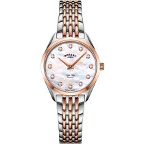 Rotary LB08012/41/D Ultra Slim Orologio Donna 27mm 5ATM