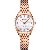 Rotary LB08014/41/D Ultra Slim Orologio Donna 27mm 5ATM