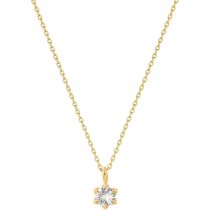 ANIA HAIE NAU006-01YG White Sapphire Collare da donna Gold 14K, regolabile