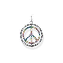 Thomas Sabo PE941-318-7 Ciondolo a Catena Peace Rainbow