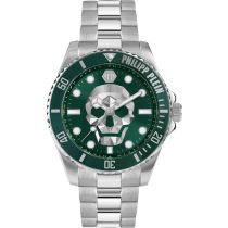 Philipp Plein PWOAA0622 The $kull Diver Orologio Uomo 44mm 10ATM