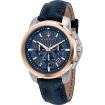 Maserati R8871621015 Successo Cronografo Orologio Uomo 44mm 5ATM