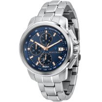 Maserati R8873645004 Traguardo solare Orologio Uomo 45mm 5ATM