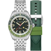 Spinnaker SP-5120-44 Orologio Uomo Fleuss GMT Automatico Set 43mm 15ATM