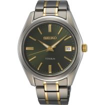 Seiko SUR377P1 Classic Titanio Cristallo di Zaffiro 40mm 10ATM