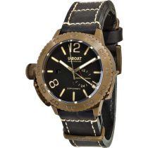 U-Boat 9008 Doppiotempo Bronze Automatico Orologio Uomo 46mm 10ATM