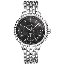 Thomas Sabo WA0346-201-203 Rebel at Heart Cronografo Orologio Donna 38mm 3ATM