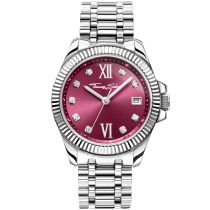 Thomas Sabo WA0407-201-212 Orologio Donna Divine Burgundy 33mm