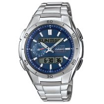 CASIO WVA-M650D-2AER Radio Solare Orologio Uomo 44mm 10ATM