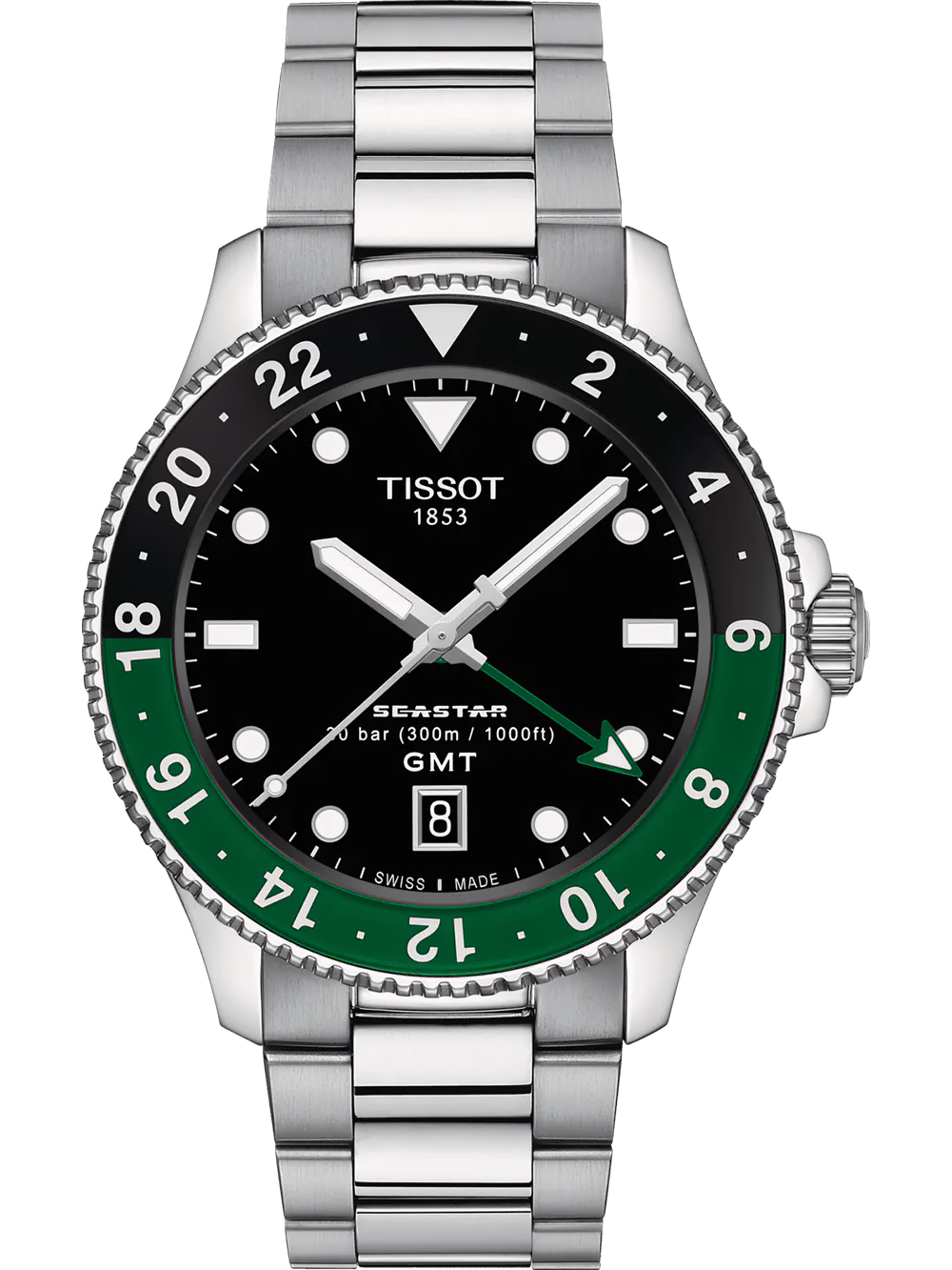 Immagine di esempio di un orologio GMT di Tissot