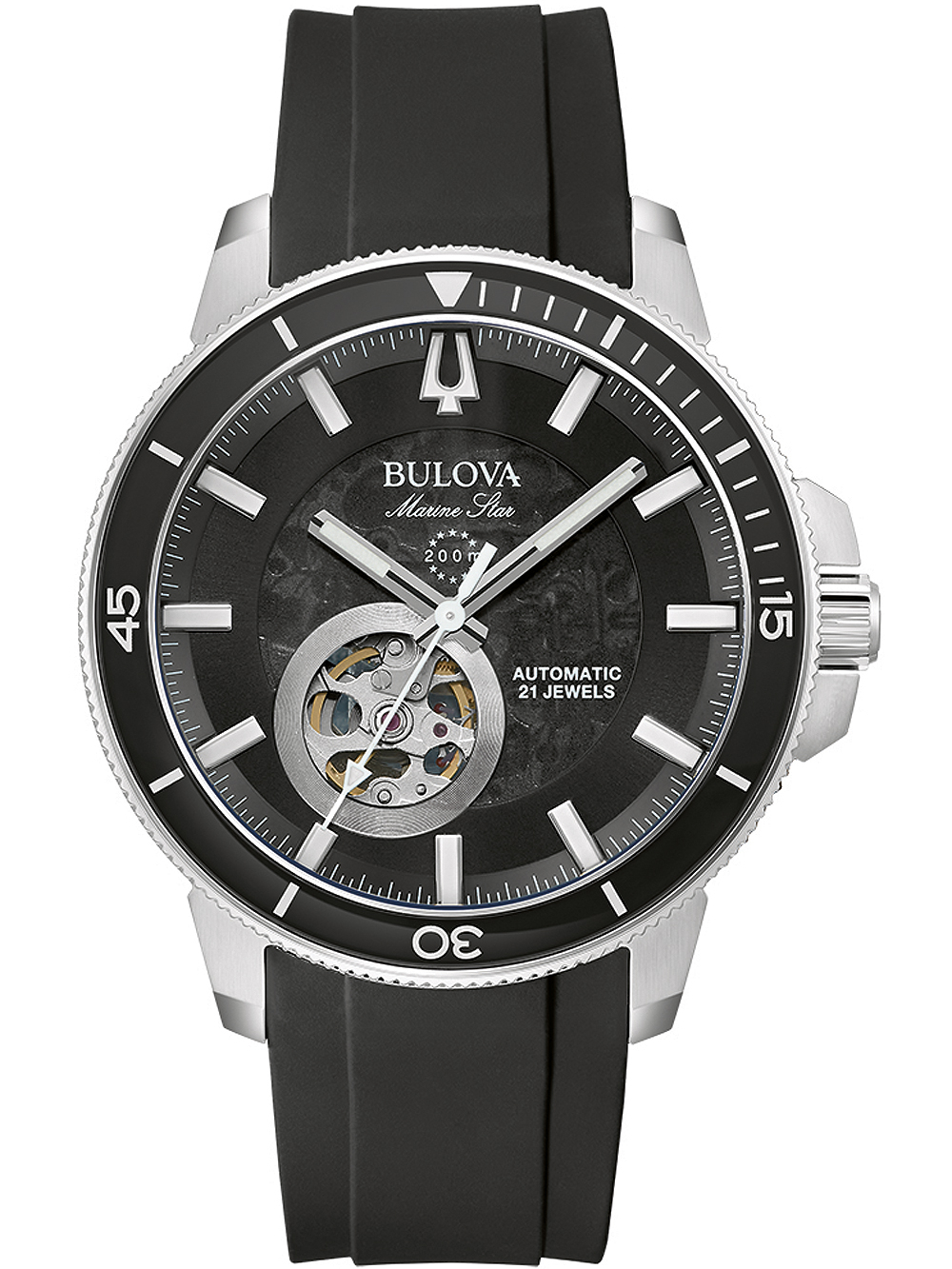 Bulova 96A288 Marine Star Automatico 45mm orologio da Uomini a